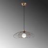 Modern Vintage Chandelier, Adjustable Height, 50 cm