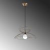 Modern Vintage Chandelier, Adjustable Height, 50 cm
