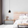 Modern Black Chandelier, 22x124 cm, Metal Body, IP20