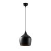 Modern Black Chandelier, 22x124 cm, Metal Body, IP20