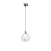 Modern Silver Chandelier, Adjustable Height, 15x15 cm