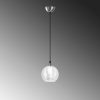 Modern Silver Chandelier, Adjustable Height, 15x15 cm