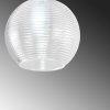 Modern Silver Chandelier, Adjustable Height, 15x15 cm