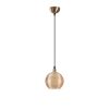 Scandinavian Chandelier, Yellow & Vintage, 110 cm Height