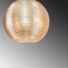 Scandinavian Chandelier, Yellow & Vintage, 110 cm Height