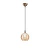 Scandinavian Chandelier, Yellow & Vintage, 110 cm Height