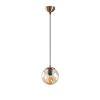 Scandinavian Chandelier, Yellow & Vintage, 110 cm Height