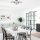 Modern Black Chandelier, Iron Body, 66x66cm, IP20