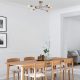 Vintage Industrial Chandelier, Metal Body, 66 cm | 6 x E27, Modern Design for Home Decor