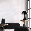 Modern Black Table Lamp, Iron Body, 52 cm Height | E27 Socket, 40W Max, Scandinavian Design