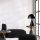 Modern Black Table Lamp, Iron Body, 52 cm Height | E27 Socket, 40W Max, Scandinavian Design