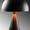 Modern Black Table Lamp, Iron Body, 52 cm Height | E27 Socket, 40W Max, Scandinavian Design