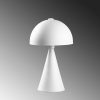 Modern White Table Lamp, Metal Body, 52 cm Height | E27 Socket, 40W Max, Scandinavian Design, IP20