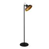 Modern Industrial Floor Lamp, Black & Gold, 145 cm