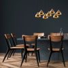 Vintage Metal Chandelier, 88x40cm, Adjustable Height