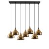 Vintage Metal Chandelier, 88x40cm, Adjustable Height