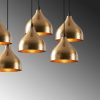 Vintage Metal Chandelier, 88x40cm, Adjustable Height