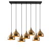 Vintage Metal Chandelier, 88x40cm, Adjustable Height