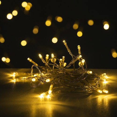 10m LED Strip Light, Yellow, 2700K, Battery-Powered