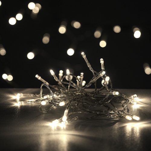 10m LED Strip Light, 5000K, Battery-Powered, White | Modern Christmas Decor, IP20, 60 Lumens
