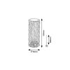 Rábalux , 76015 , Siggy , Decorative lights , transparent , IP20