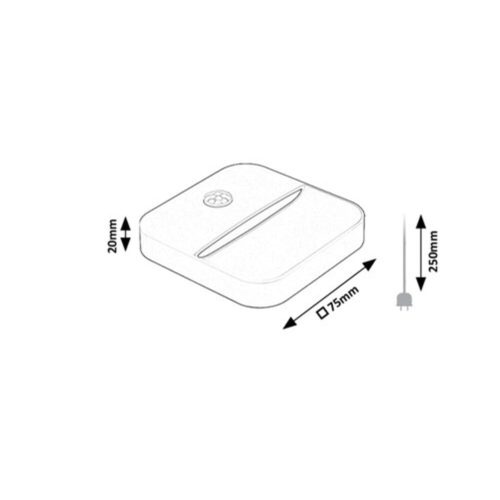 Rábalux , 76018 , Ciro , Decorative lights , white , IP20 , 3000