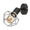 Rábalux , 71065 , Fran , Wall lights , matte black , IP20 , E27