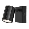Rábalux , 73023 , Rogelio , Wall lights , matte black , IP20 , GU10