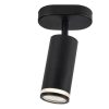 Rábalux , 73033 , Senobia , Ceiling lights , black , IP20 , GU10