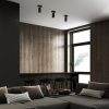 Rábalux , 73033 , Senobia , Ceiling lights , black , IP20 , GU10