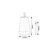 Rábalux , 76019 , Franco , Decorative lights , white , IP20 , 3000