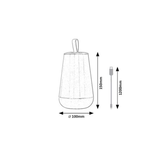 Rábalux , 76019 , Franco , Decorative lights , white , IP20 , 3000