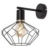Rábalux , 71064 , Fran , Wall lights , matte black , IP20 , E27