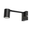 Rábalux , 73027 , Karter , Wall lights , matte black , IP20 , GU10