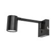 Rábalux , 73027 , Karter , Wall lights , matte black , IP20 , GU10