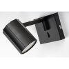 Rábalux , 73027 , Karter , Wall lights , matte black , IP20 , GU10