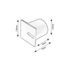 Rábalux , 71171 , Boven , Recessed and surface mounted lighting , black , IP20 , 3000