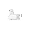 Rábalux , 73032 , Senobia , Ceiling lights , black , IP20 , GU10