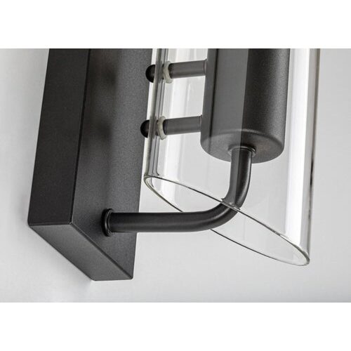 Rábalux , 75027 , Teodoro , Bathroom lights , black , IP44 , E14