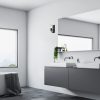 Rábalux , 75027 , Teodoro , Bathroom lights , black , IP44 , E14