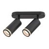 Rábalux , 73034 , Senobia , Ceiling lights , black , IP20 , GU10