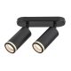 Rábalux , 73034 , Senobia , Ceiling lights , black , IP20 , GU10
