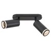 Rábalux , 73034 , Senobia , Ceiling lights , black , IP20 , GU10