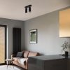 Rábalux , 73034 , Senobia , Ceiling lights , black , IP20 , GU10