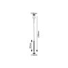 Rábalux , 72238 , Thelma , Pendants , black , IP20 , 4000