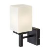 Rábalux , 71061 , Zenkai , Wall lights , matte black , IP44 , E14