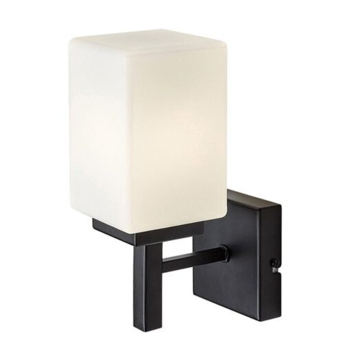 Rábalux , 71061 , Zenkai , Wall lights , matte black , IP44 , E14