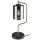 Rábalux , 74202 , Perez , Table lamps , matte black , IP20 , E27