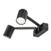 Rábalux , 73028 , Karter , Wall lights , matte black , IP20 , GU10