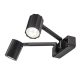 Rábalux , 73028 , Karter , Wall lights , matte black , IP20 , GU10